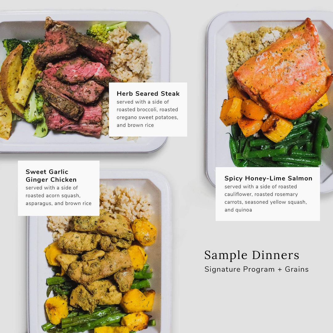 Sample Dinner Meal Prep