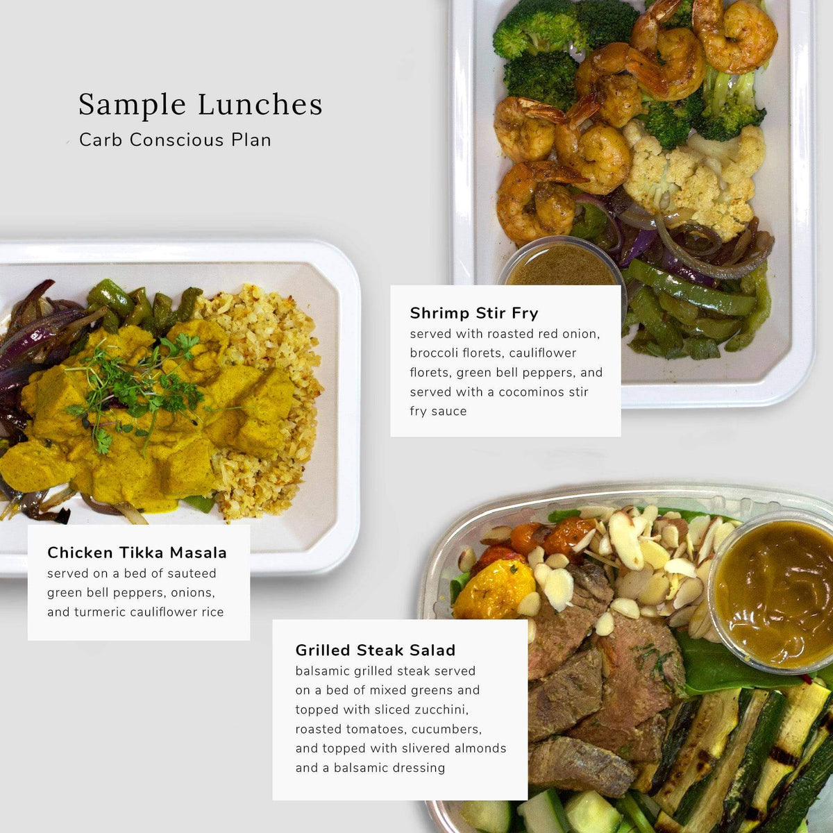 Organic Keto Meal Prep Delivery | Carb Conscious Meals | Phoenix – Cura ...