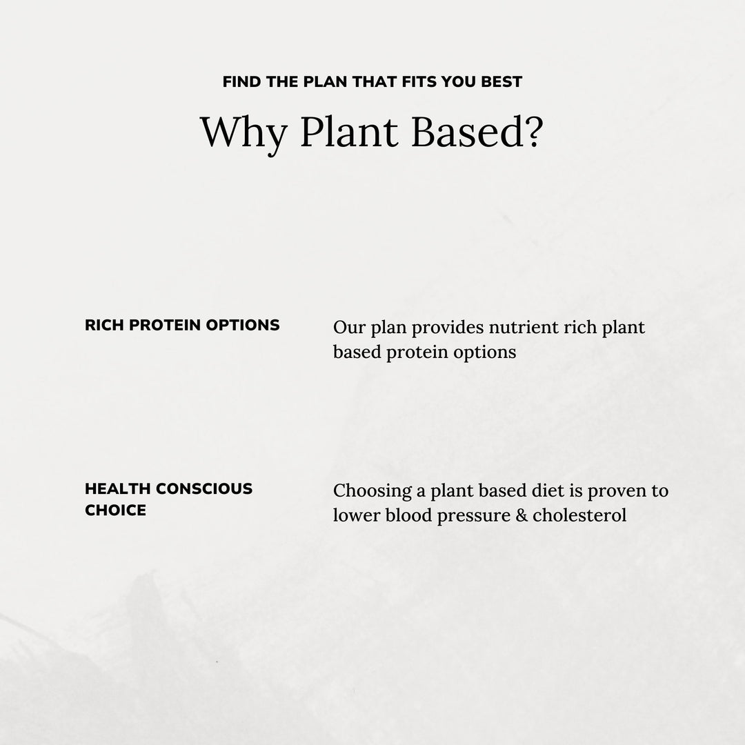 Plant Based Program