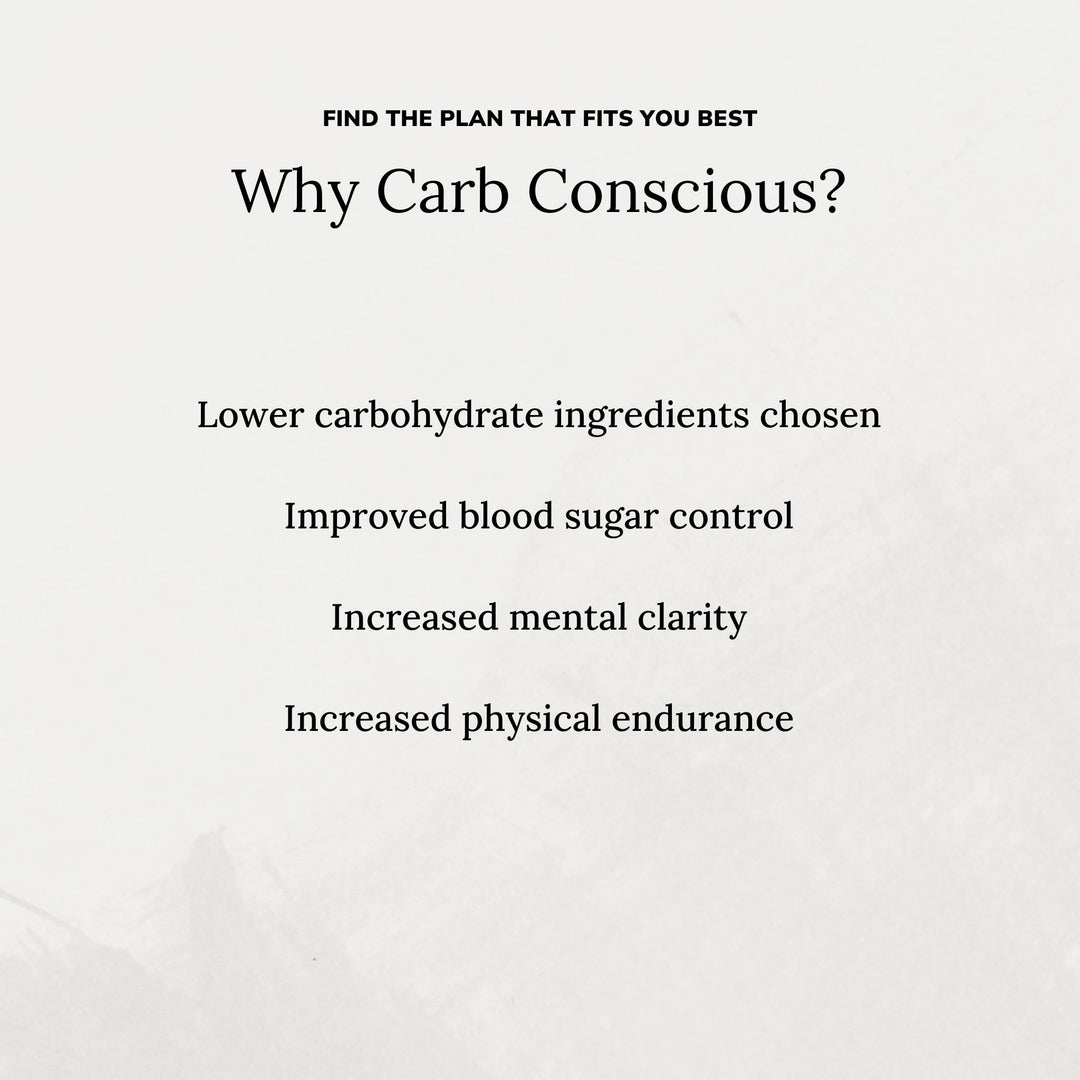 Carb Conscious Program