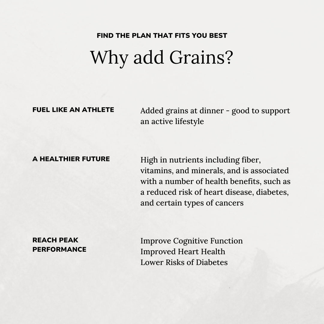 Signature Program + Grains